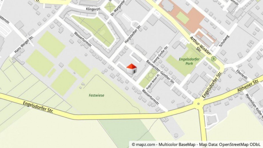 Lageplan Etagenwohnung Leipzig