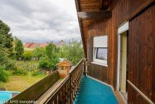 Balkon 1.OG +++FAMILIEN WILLKOMMEN! GRO�ES EINFAMILIENHAUS MIT TOLLEM GRUNDST�CK UND POOL IN TOLLER LAGE+++