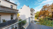 Balkon +++AUSSERGEW�HNLICHE 2-RAUM DGWHG MIT EBK UND TAGESLICHBAD IN LEIPZIG+++