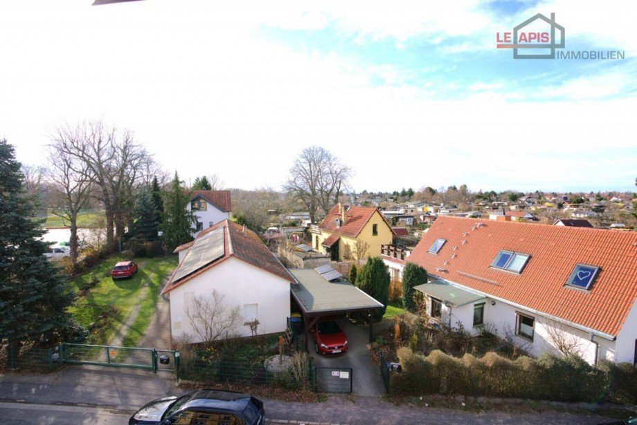 Aussicht Umgebung Erdgeschosswohnung Leipzig
