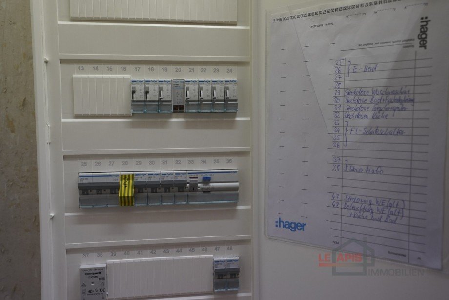 mod. Elektrik mit FI Etagenwohnung Jena / Ammerbach