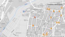 Lageplan +++ SCHICKE 2-RAUM-DG-ETW M. DACHTERRASSE (SDSEITE) U. TAGESLICHTBAD UNWEIT D. MARIANNENPARKS +++