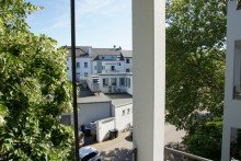 Blick vom Balkon 1 +++ETW WOHNEN AM MHLENHOF INKL.BALKON, ABSTELLRAUM UND BAD MIT WANNE++++