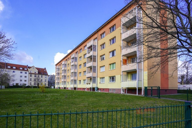 Gebude-Ansicht Leipzig / Eutritzsch - Eutritzsch Etagenwohnung TOLLE 2-RAUM- WHG MIT TAGESLICHTBAD IN LEIPZIG-EUTRITZSCH