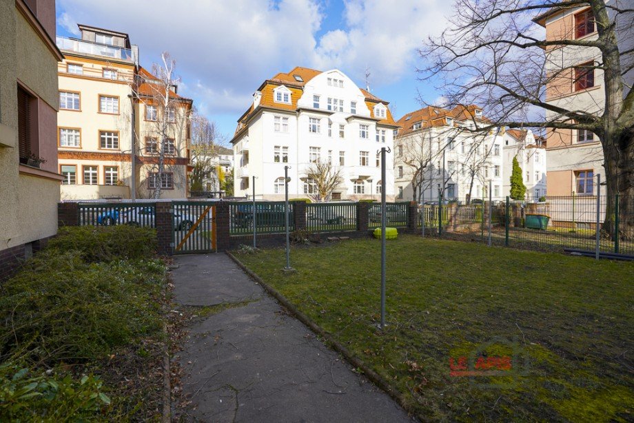 Gartenanlage Etagenwohnung Leipzig / Gohlis