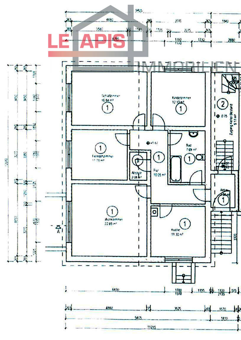 Grundriss Einfamilienhaus Leipzig / Baalsdorf