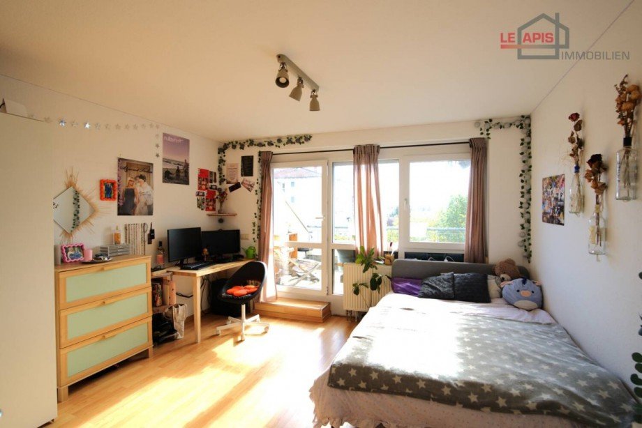 Wohn- u. Schlafzimmer Etagenwohnung Leipzig