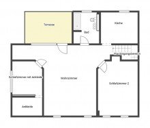 1. Etage +++ATTRAKTIVE, HELLE 3,5-RWG MIT TAGESLICHTBAD INKL. WANNE/ DUSCHE UND DACHTERRASSE IM BELIEBTEN ZWENKAU+++