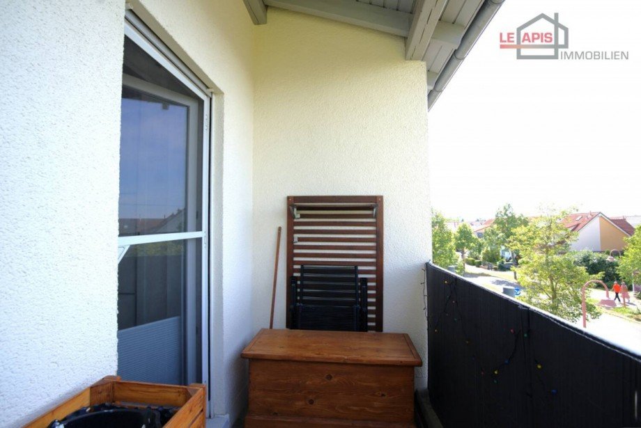 Balkon (Westausrichtung) Schlafzimmer Bild 2 Etagenwohnung Leipzig