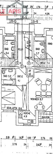 Grundriss WE05 Etagenwohnung Leipzig