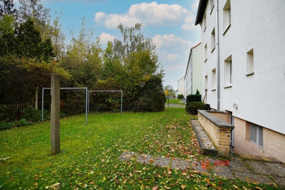 Gartenbereich Etagenwohnung Markranstdt