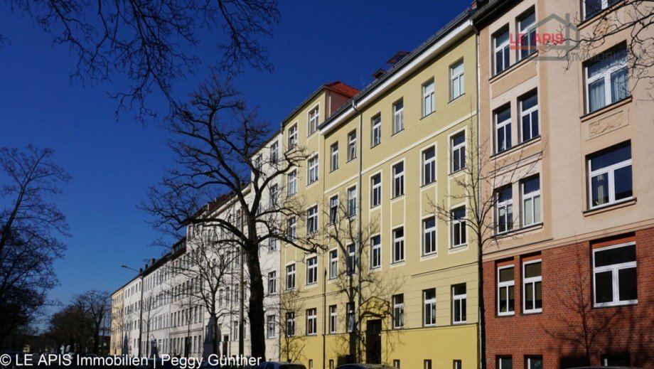 Hausansicht Etagenwohnung Leipzig