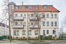 Hausansicht VILLA VON CARLOWITZ- EINE 3-RAUM-PERLE MIT BALKON IN LEIPZIG - GROZSCHOCHER