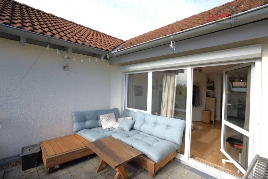 Dachterrasse Etagenwohnung Leipzig