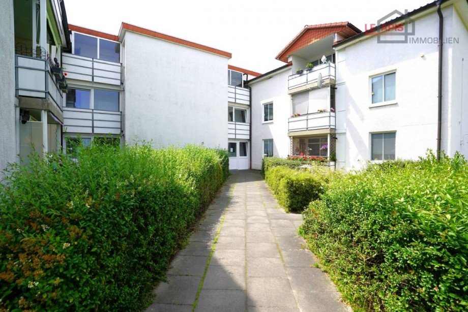 Zugang zum Hauseingangsbereich Erdgeschosswohnung Leipzig