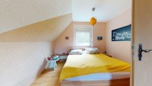 Schlafzimmer +++DER BEZAHLBARE EIGENHEIM-TRAUM IM SCH�NEN M�GELN OT ABLA� - 2 B�DER + SOLARTHERMIE U. HOLZOFEN++++