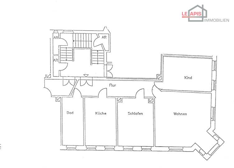 Kohlgartenstr. 28, 3.OG mi., WE10 v. HV Etagenwohnung Leipzig