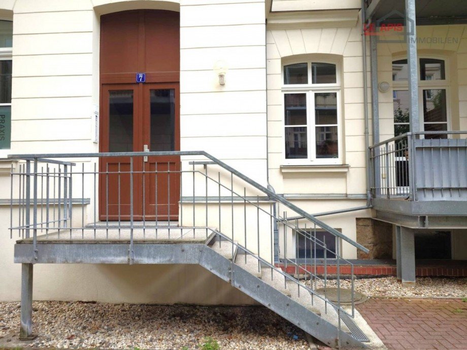 Hauseingangsbereich Erdgeschosswohnung Leipzig