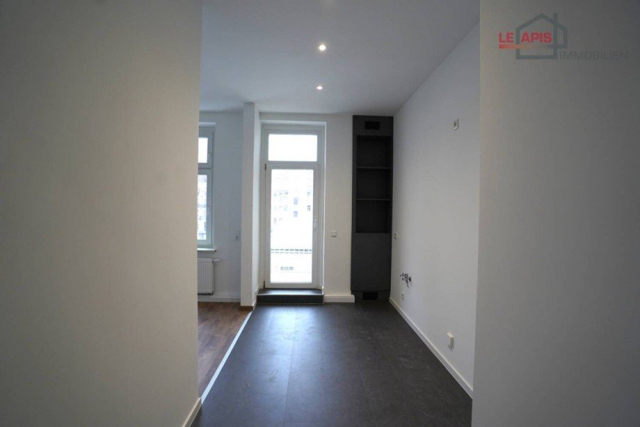 K�chenbereich m. Balkonzugang Etagenwohnung Leipzig