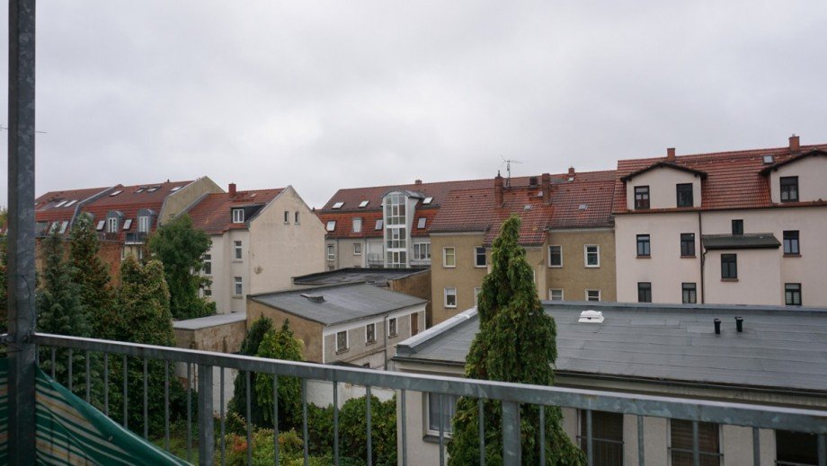 Ausblick v. Balkon Etagenwohnung Leipzig (Paunsdorf)