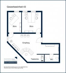 Fr.-Engels-Str. 24b, Taucha, G.png +++NIEDLICHES B�RO IM PARTHE-CENTRUM- NUTZUNGS�NDERUNG AUF WOHNIMMOBILIE M�GLICH+++