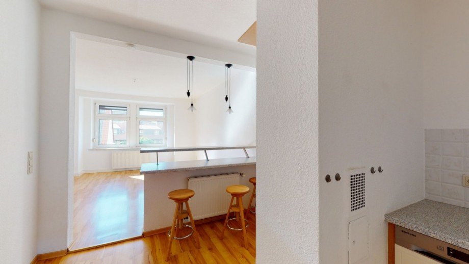 K�che Essbereich Etagenwohnung Torgau