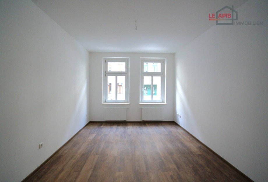 Wohnzimmer Erdgeschosswohnung Leipzig