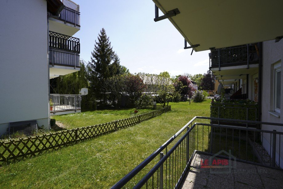 Balkon Erdgeschosswohnung Taucha