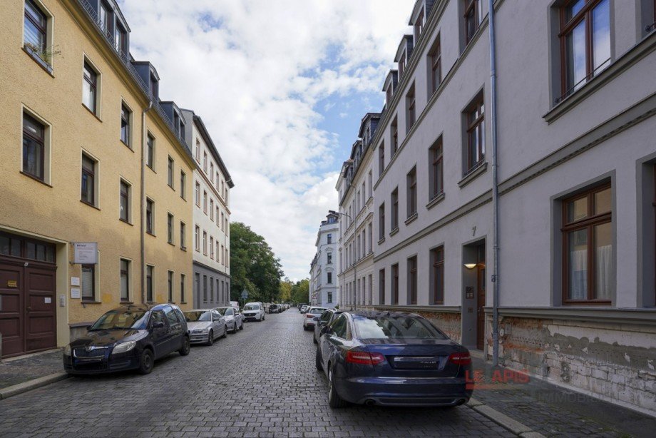 Aussenansicht Dachgeschosswohnung Leipzig / Gohlis