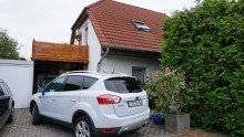 Einfahrt / Parkpl�tze +++NAHE DER SEENLANDSCHAFT IN GR�NER NATUR - HIER FINDET DIE GANZE FAMILIE IHR ZUHAUSE+++