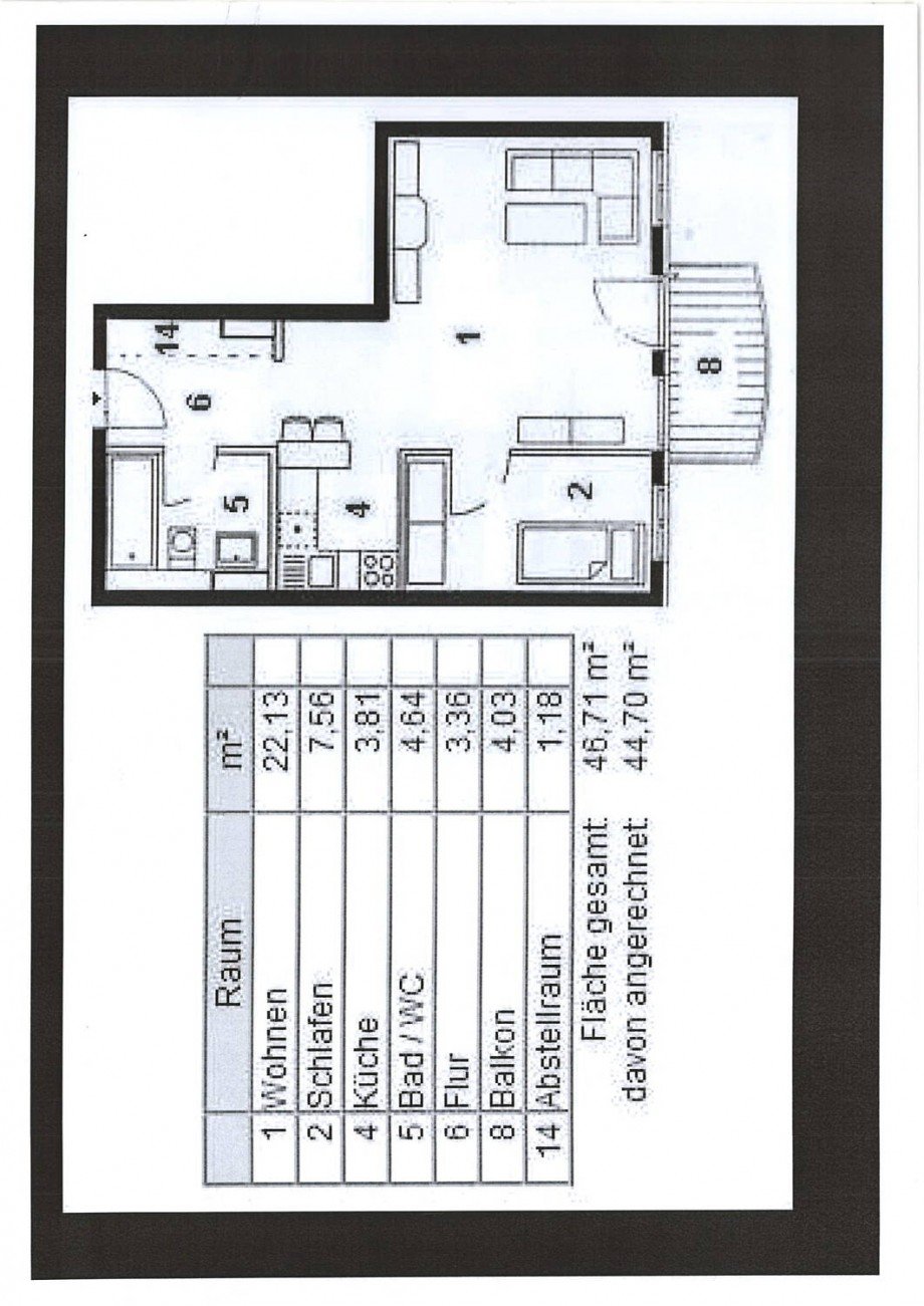 Grundriss Etagenwohnung Leipzig