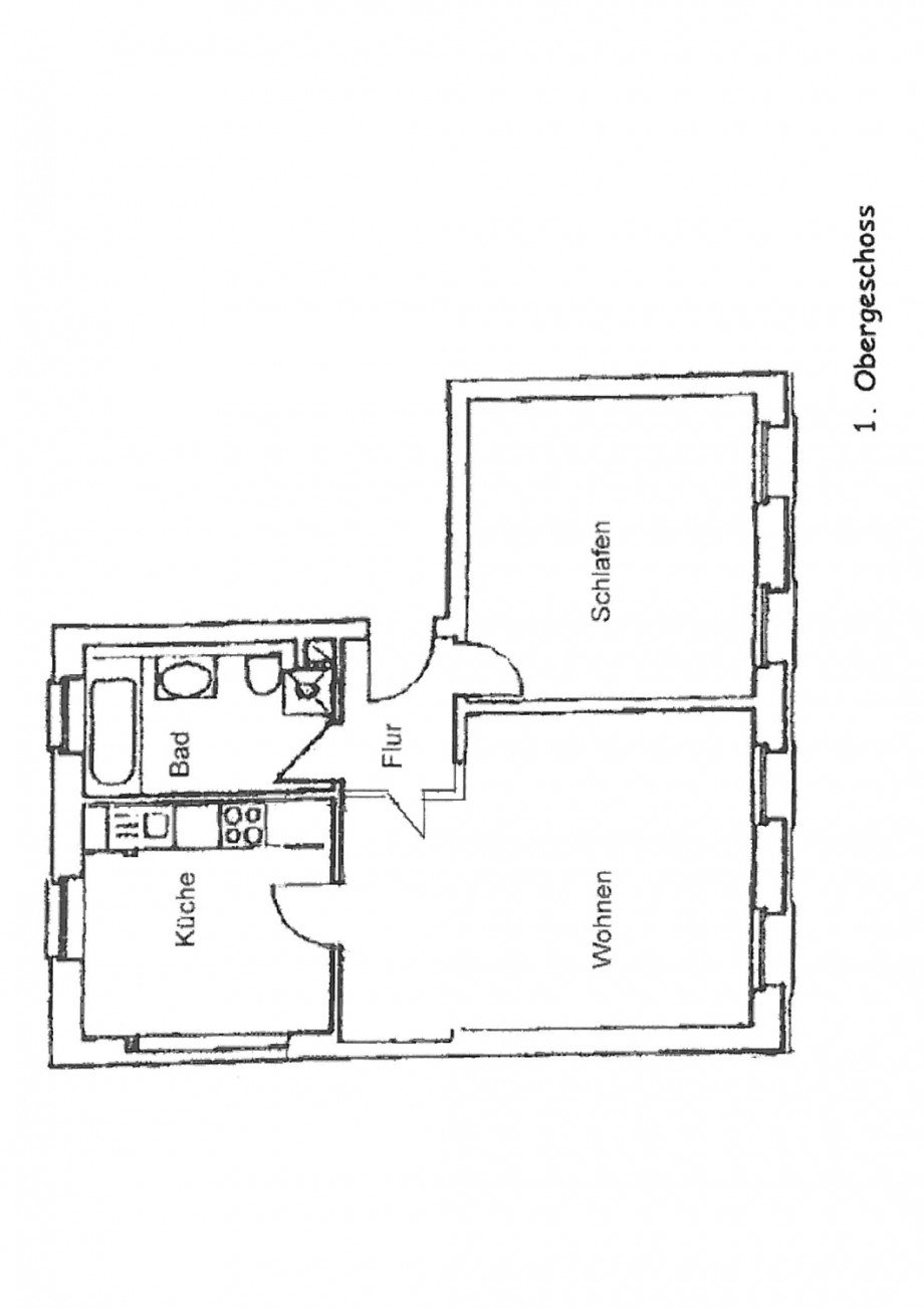 Grundriss Etagenwohnung Leipzig / Neustadt-Neuschnefeld