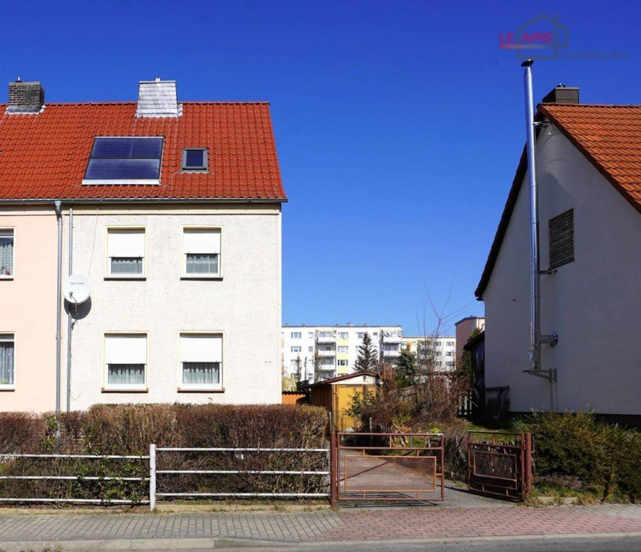 Hausansicht 2 Reihenendhaus Kitzscher