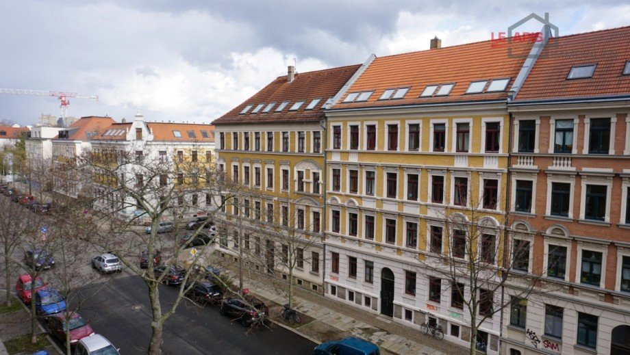 Ausblick Etagenwohnung Leipzig / Connewitz