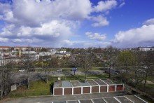 Ausblick TOLLE 2-RAUM- WHG MIT TAGESLICHTBAD IN LEIPZIG-EUTRITZSCH