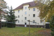 hofseitige Ansicht +++TOLLE WG-GEEIGNETE 3-RWG MIT TAGESLICHTBAD IM BELIEBTEN SCHKEUDITZ+++