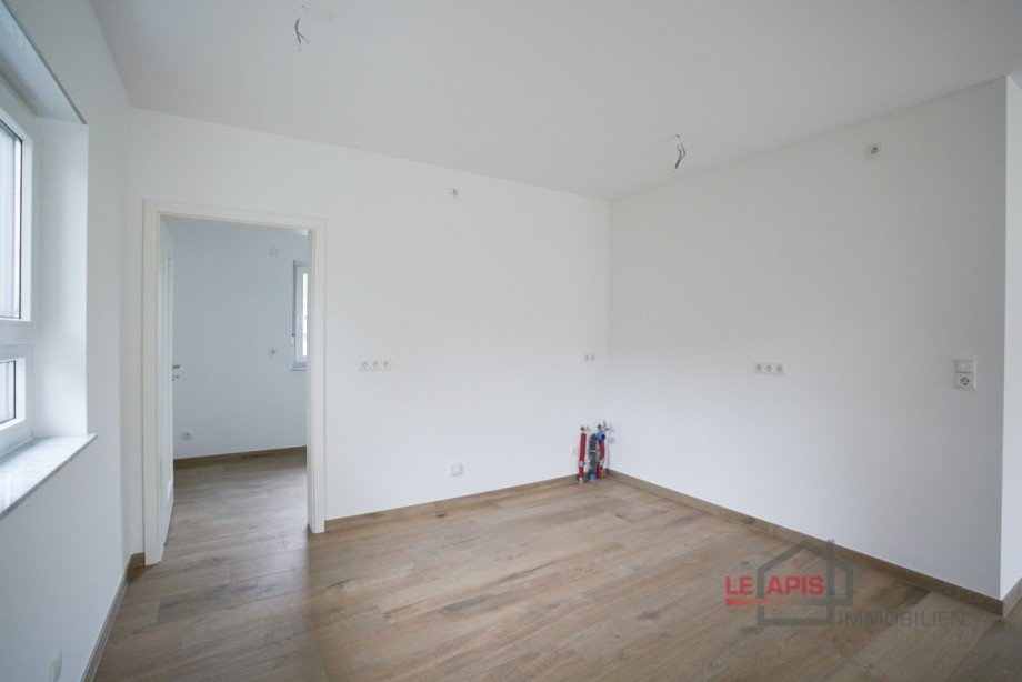 K�chenbereich im Wohnzimmer (offene K�che) Einfamilienhaus Leipzig / Holzhausen
