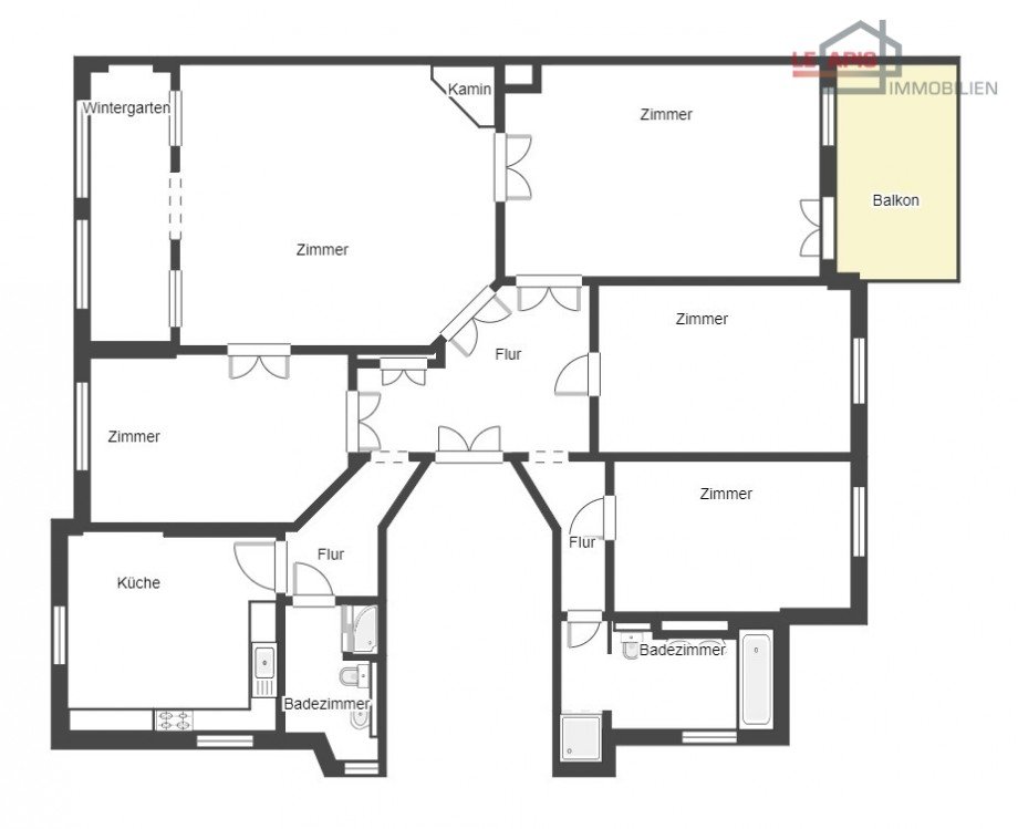 2. Etage Etagenwohnung Leipzig / Gohlis