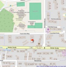 Lageplan +++ZUM 01.02.2020 zu VERMIETEN+++SCH�NE 3-ZIMMER-MIETWOHNUNG IN HERRLICHER UMGEBUNG IM 1.OG+++