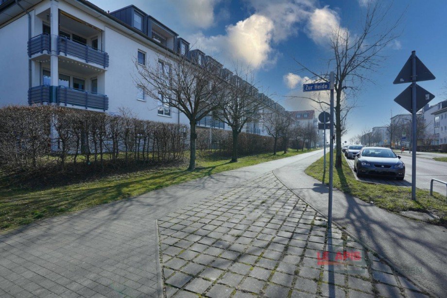 Hausansicht vorn Bild 2 Dachgeschosswohnung Leipzig / Gr�nau-Ost