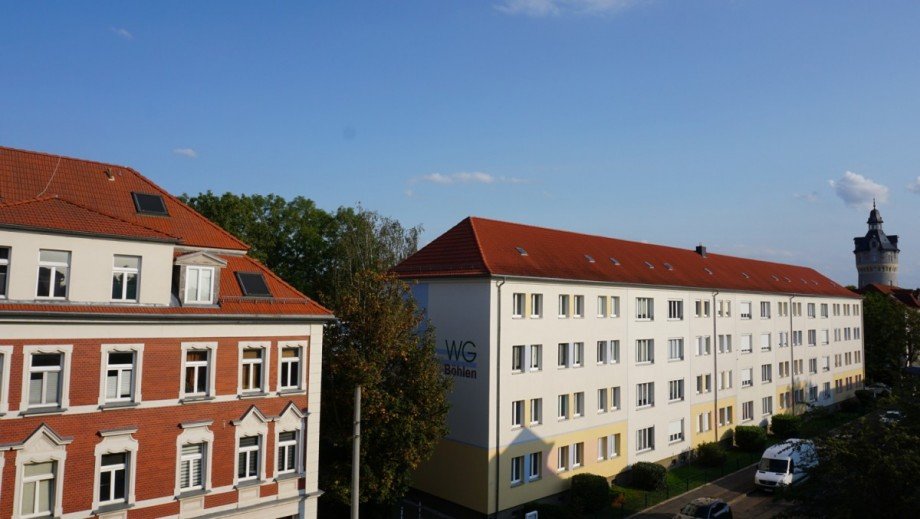 Ausblick Dachgeschosswohnung Markkleeberg