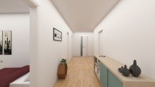 Flur / Diele Homestaging +++FRISCH RENOVIERT HOCHWERTIGE 4-RWG MIT BALKON, FUSSBDHZG, GESPACHTELTE W�NDE+++