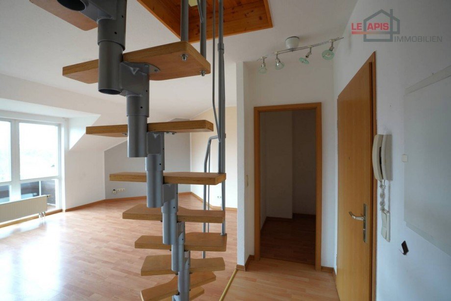 WZ m. Zugang zum Schlafbereich obere Ebene u. AR Dachgeschosswohnung Borsdorf