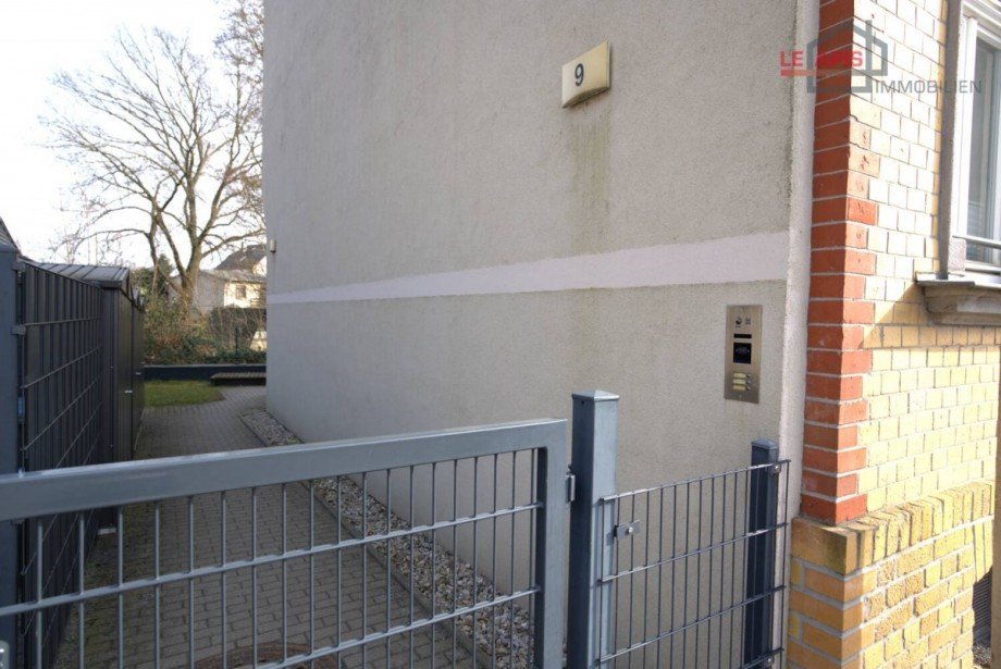 Hauseingangsbereich Erdgeschosswohnung Leipzig
