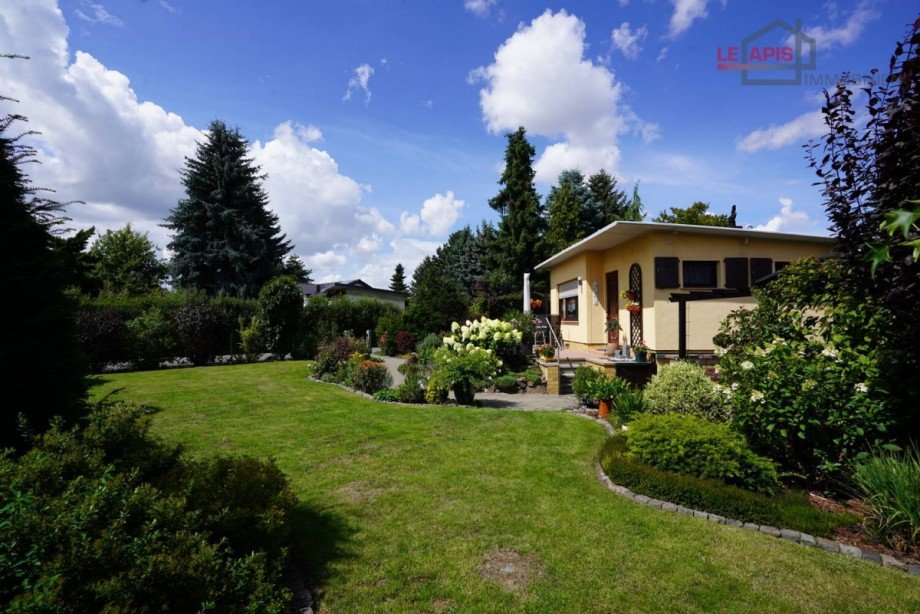 Gartenbereich Bungalow Borsdorf / Panitzsch