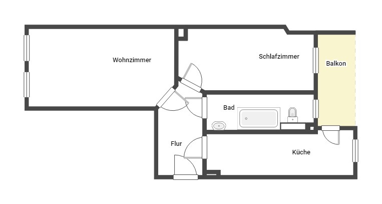 2. Etage Etagenwohnung Leipzig