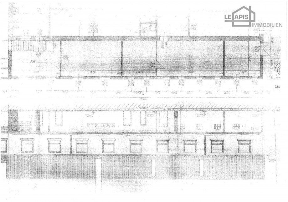 Grundriss 2 Halle Ro�wein / Gleisberg