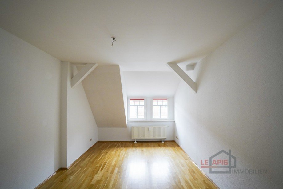 Schlafzimmer Dachgeschosswohnung Leipzig / Gro�zschocher
