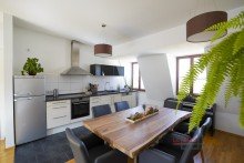 Wohnzimmer Essbereich +++RUHIG GELEGENE 2-R-DGWG M. GR. BALKON, AR, PARKETT U. TAGESLICHTBAD IM BELIEBTEN GOHLIS+++