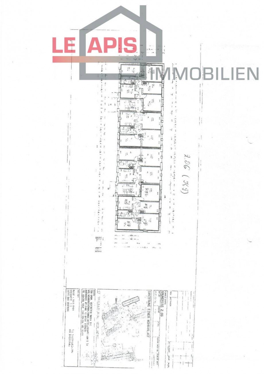 Grundriss Etagenwohnung B�hlen
